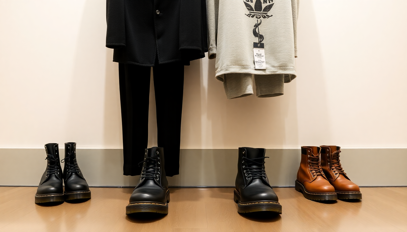 Abbigliamento Minimal e Stili Iconici: Come Creare Look Unici per Ogni Occasione con Dr. Martens e Accessori Trendy