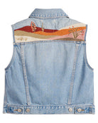 Gilet Xs Ricamato in Denim-LEVI'S-Gilet-Vittorio Citro Boutique