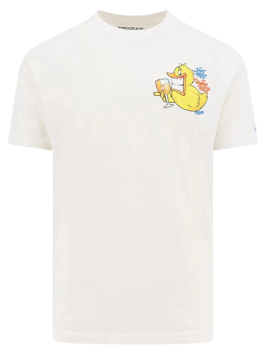 T-Shirt "CPT Ducky Papero"-Mc2 Saint Barth-T-shirt-Vittorio Citro Boutique