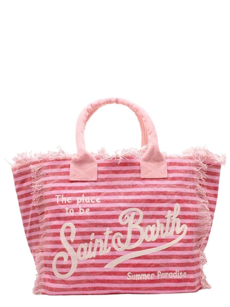 Borsa Vanity Righe Rosa-Mc2 Saint Barth-Borse a spalla-Vittorio Citro Boutique