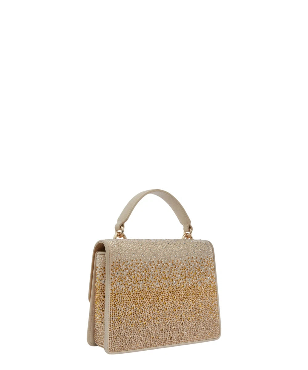 Mini Love Bag a Mano con Strass Sfumati-Pinko-Borse a mano-Vittorio Citro Boutique