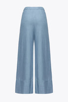 PANTALONI WIDE-LEG DENIM LYOCELL-Pinko-Jeans-Vittorio Citro Boutique