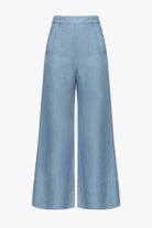 PANTALONI WIDE-LEG DENIM LYOCELL-Pinko-Jeans-Vittorio Citro Boutique