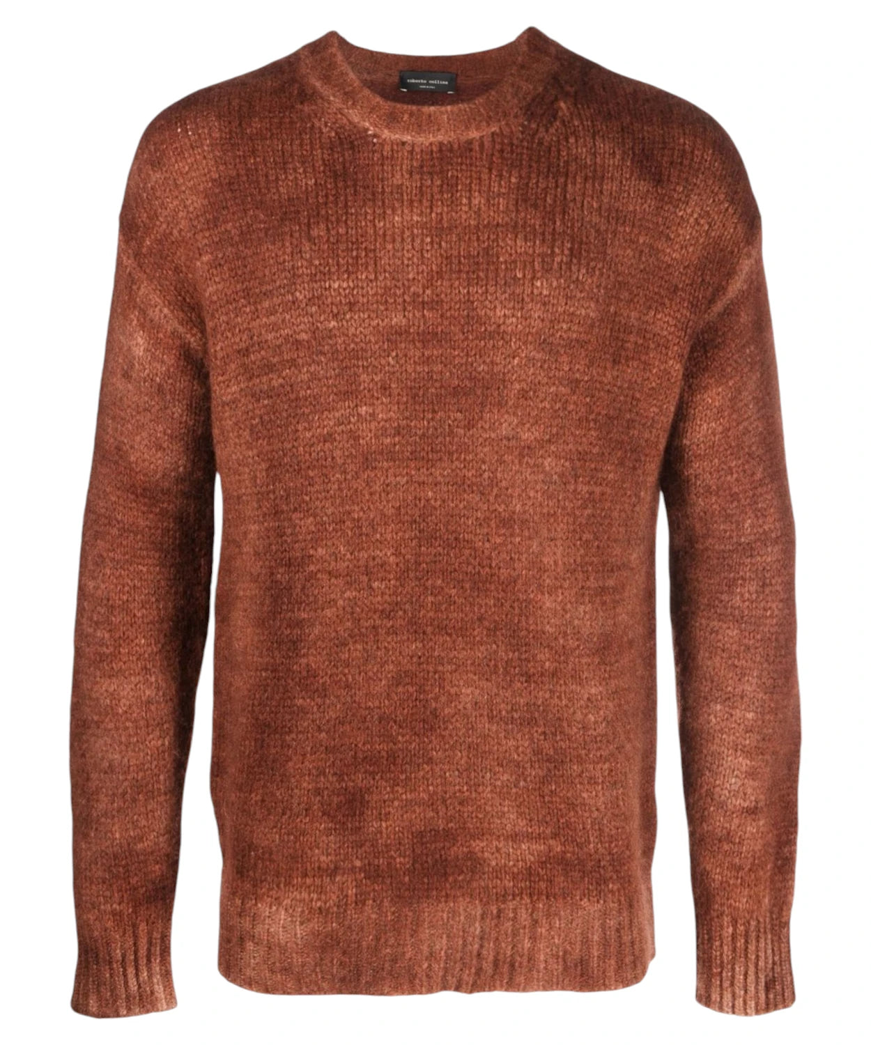 Maglione girocollo in lana d’alpaca-Maglieria-Roberto Collina-Vittorio Citro Boutique