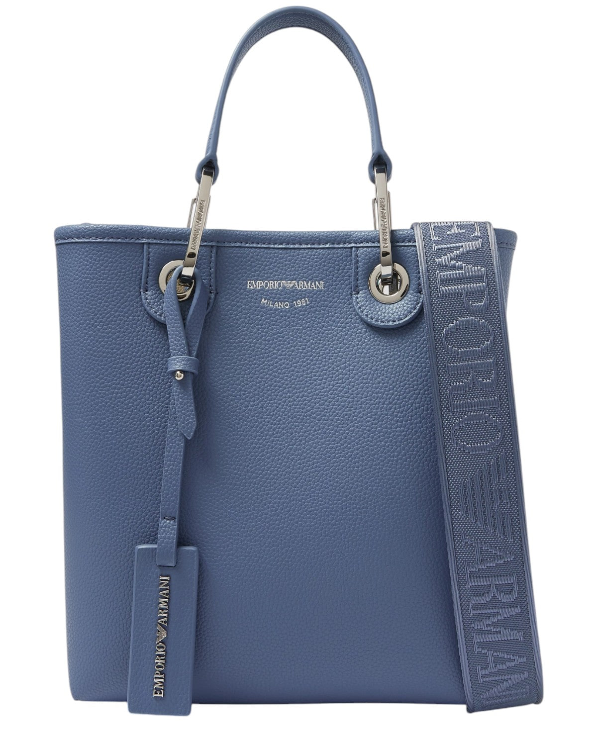 Shopper verticale MyEA stampa cervo-Borse a mano-Emporio Armani-Vittorio Citro Boutique