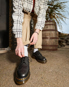 SCARPE BROGUE 3989 IN PELLE SMOOTH-Dr. Martens-Stringate-Vittorio Citro Boutique