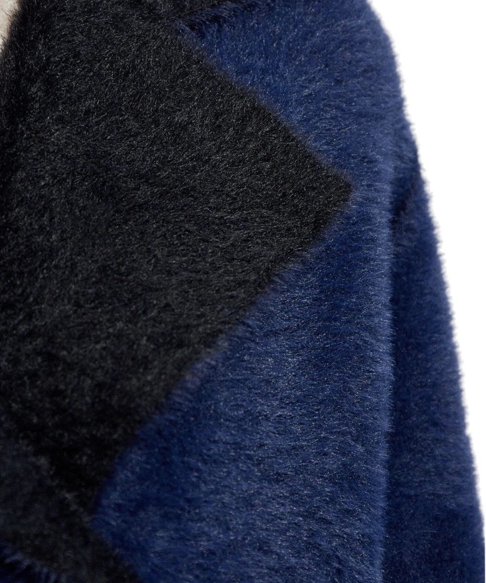 Cappotto Doppiopetto Reversibile Effetto Mohair-Emporio Armani-Cappotti-Vittorio Citro Boutique