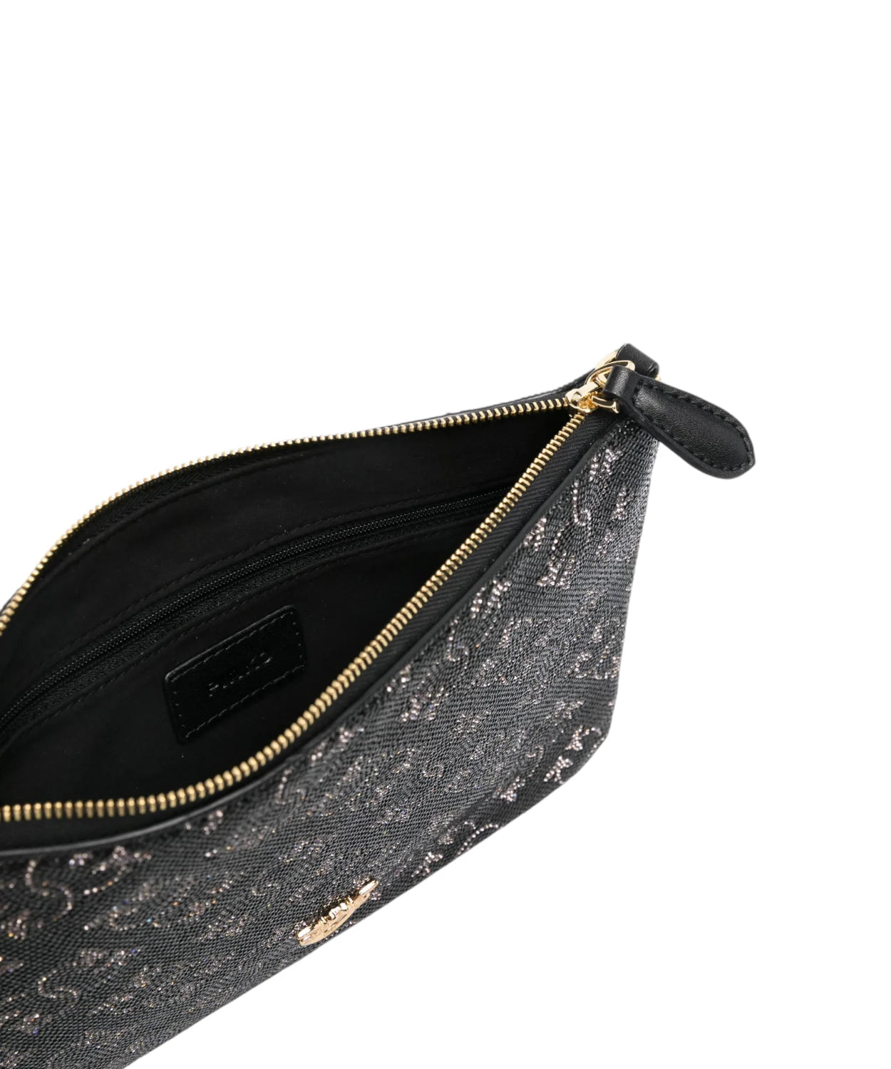 Flat monogramma con strass-Pinko-Pochette-Vittorio Citro Boutique