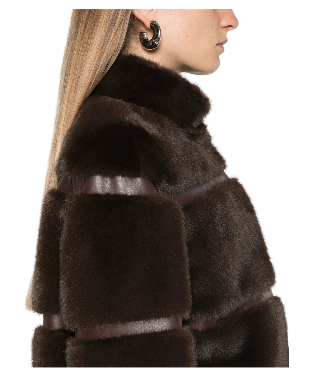 Giacca in Pelliccia Cruelty-Free-Twinset-Pellicce e shearling-Vittorio Citro Boutique