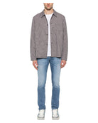 Jeans George Skinny in Denim con Effetto Vissuto-Dondup-Jeans-Vittorio Citro Boutique