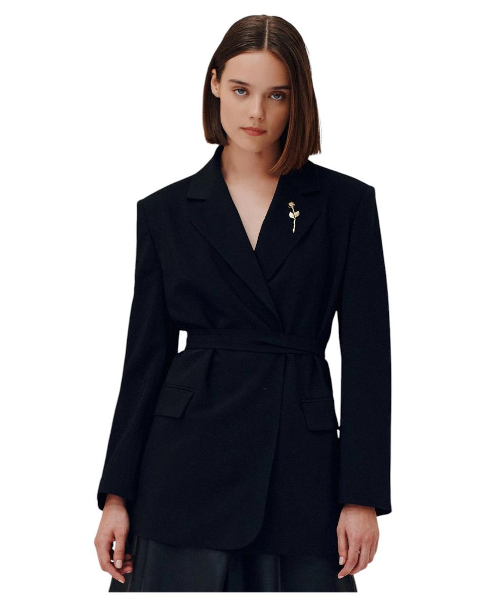 The CUTOUT Blazer Nero-Marella-Giacche-Vittorio Citro Boutique