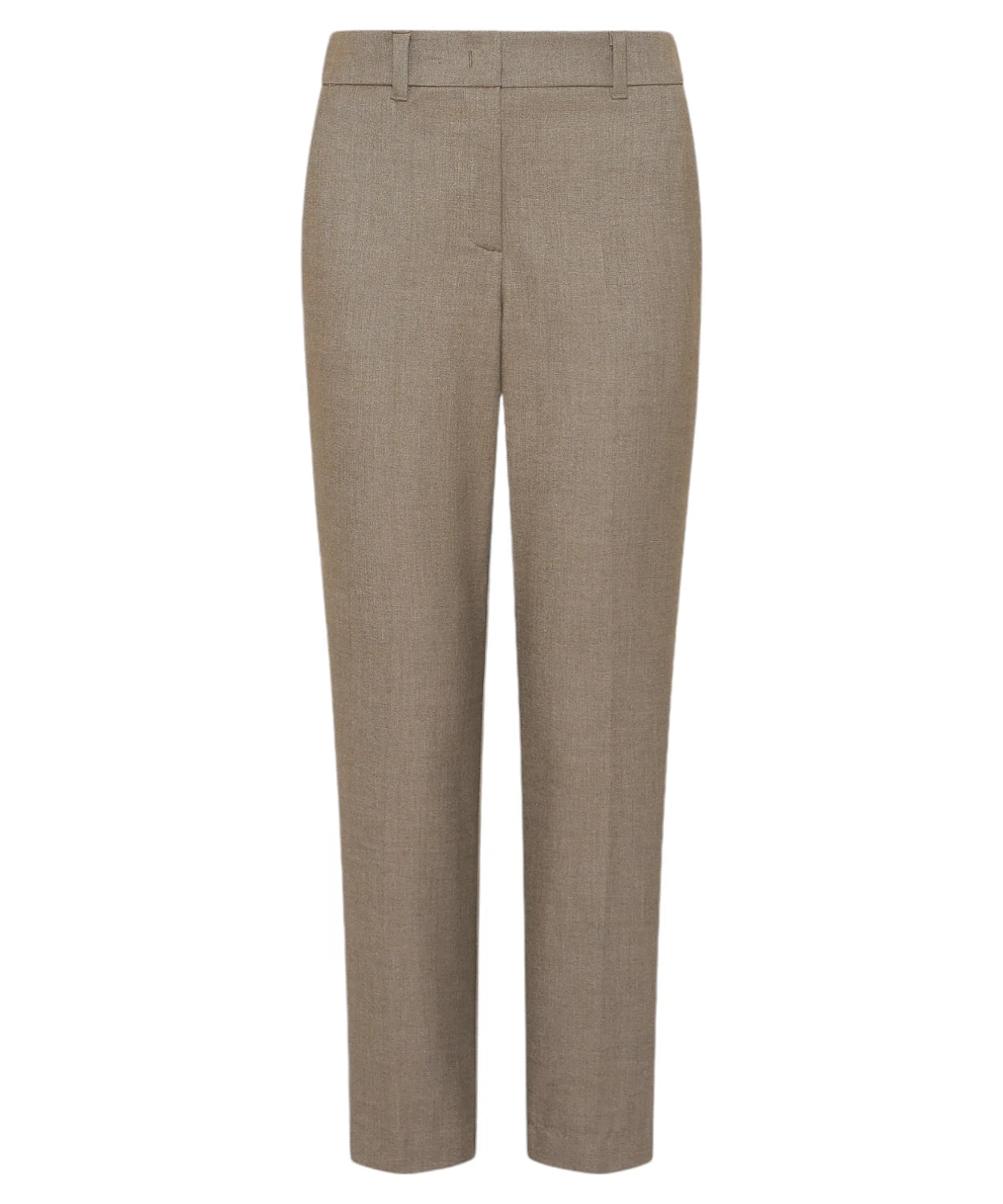 Pantaloni Brown in Flanella Stretch-Pantaloni-Marella-Vittorio Citro Boutique