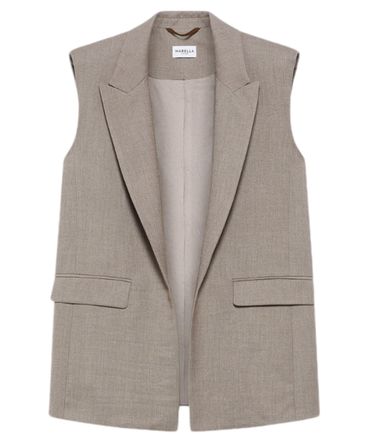 Gilet Nadir in Flanella-Gilet-Marella-Vittorio Citro Boutique