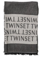 Sciarpa Twinset in Jacquard di Misto Viscosa-Twinset-Sciarpe & stole-Vittorio Citro Boutique