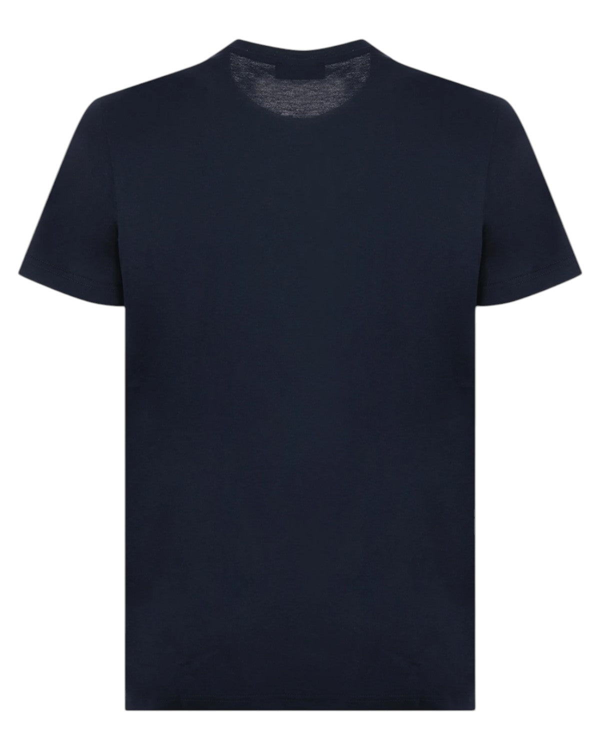 T-shirt Regular in Jersey Fiammato con Logo D-T-shirt-Dondup-Vittorio Citro Boutique