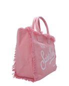 Borsa Tote Vanity in Tela di Cotone Rosa-Mc2 Saint Barth-Borse a mano-Vittorio Citro Boutique