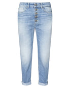 Jeans Koons Dondup Azzurro in Cotone 100%-Dondup-Jeans-Vittorio Citro Boutique