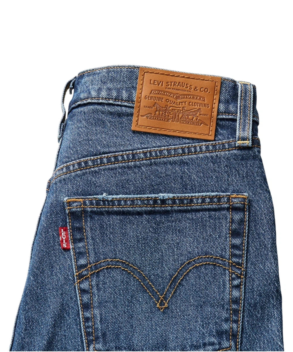 Jeans Levi's Ribcage Straight Alla Caviglia-LEVI'S-Jeans-Vittorio Citro Boutique