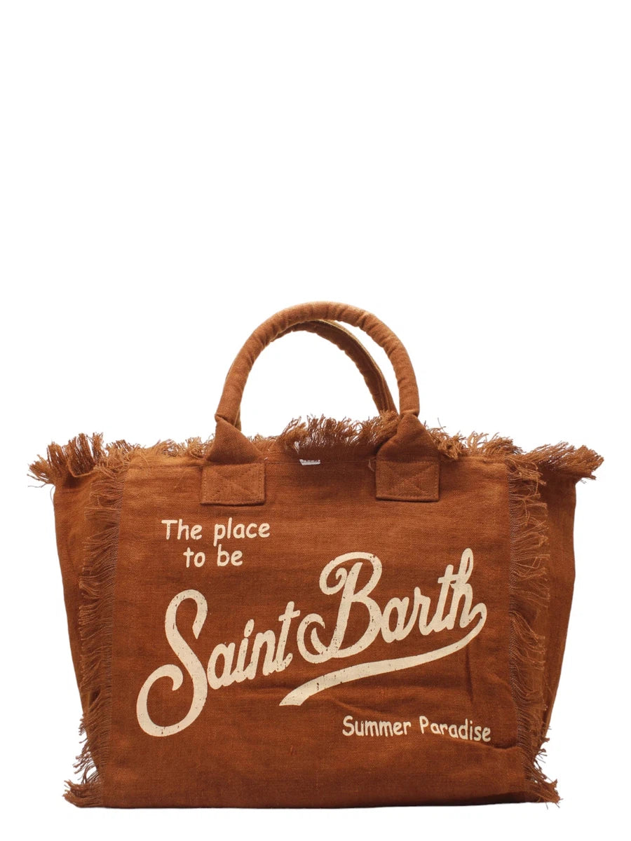 Borsa tote Vanity in lino-Mc2 Saint Barth-Borse a spalla-Vittorio Citro Boutique