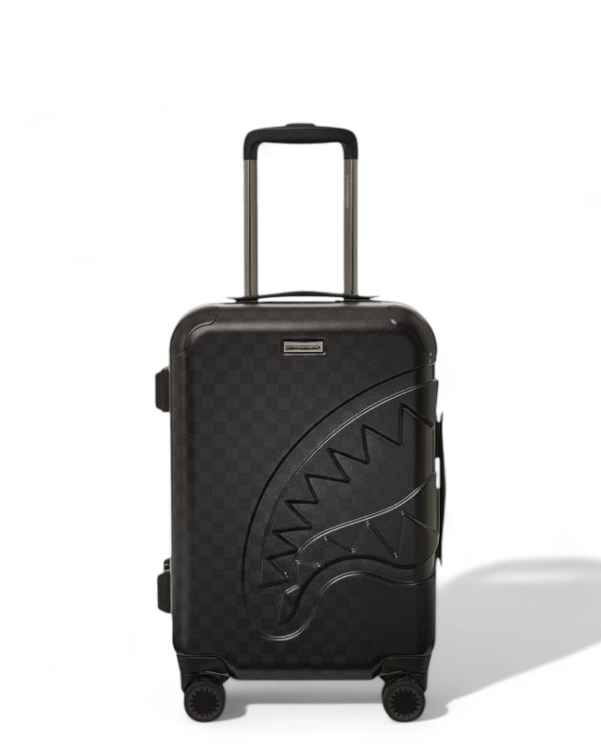 sprayground spray spritz grey check carryon-Valigie-Sprayground-Vittorio Citro Boutique