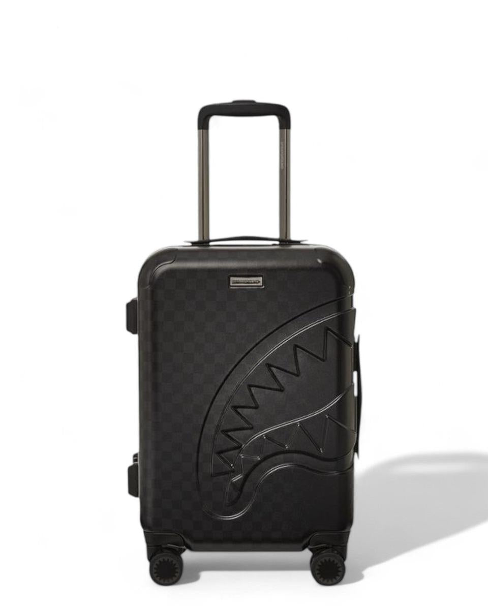 sprayground spray spritz grey check carryon-Sprayground-Valigie-Vittorio Citro Boutique