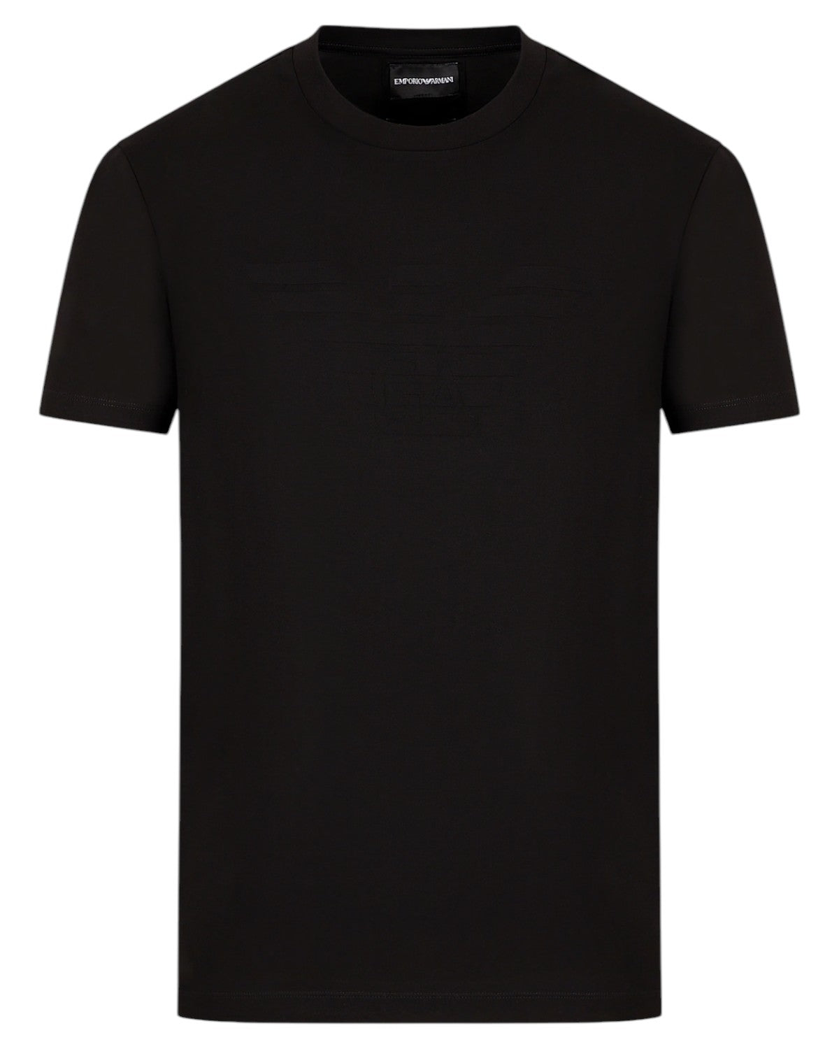 T-shirt in Jersey con Logo Jacquard-T-shirt-Emporio Armani-Vittorio Citro Boutique