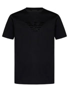 T-shirt girocollo in jersey di cotone-Emporio Armani-T-shirt-Vittorio Citro Boutique