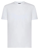 T-shirt in jersey stretch di viscosa con logo Aquila sul fondo.-T-shirt-Emporio Armani-Vittorio Citro Boutique