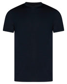 T-shirt in jersey stretch di viscosa con logo Aquila sul fondo.-T-shirt-Emporio Armani-Vittorio Citro Boutique