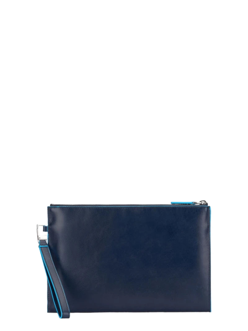 Pochette Stretta con Scomparto per iPad® Mini-Pochette-Piquadro-Vittorio Citro Boutique