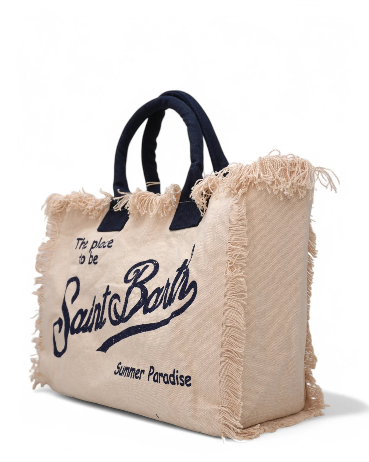 Borsa Vanity MC2 Saint Barth in Tela Beige-Mc2 Saint Barth-Borse a mano-Vittorio Citro Boutique