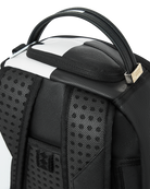 SHARK CENTRAL 2.0 SPLIT BLACK WHITE BACKPACK-Sprayground-Zaini-Vittorio Citro Boutique