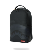 SHARK CENTRAL: 2.0: BLACK ON BLACK DLXSV BACKPACK-Sprayground-Zaini-Vittorio Citro Boutique