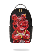 HAND PAINTED DIABLO BEAR DLXVF BACKPACK-Sprayground-Zaini-Vittorio Citro Boutique