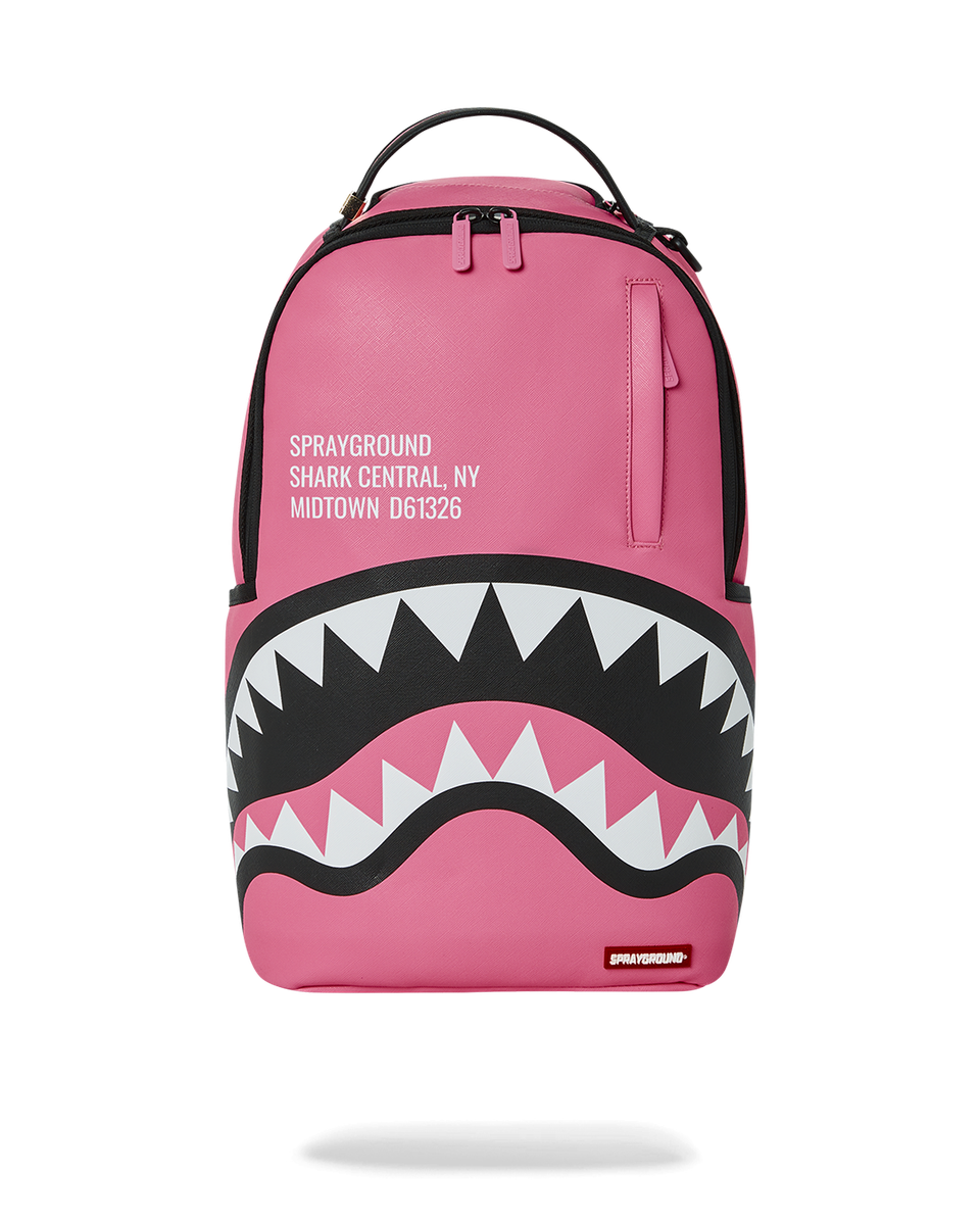 SHARK CENTRAL 2.0 PINK DLXSV BACKPACK-Sprayground-Zaini-Vittorio Citro Boutique