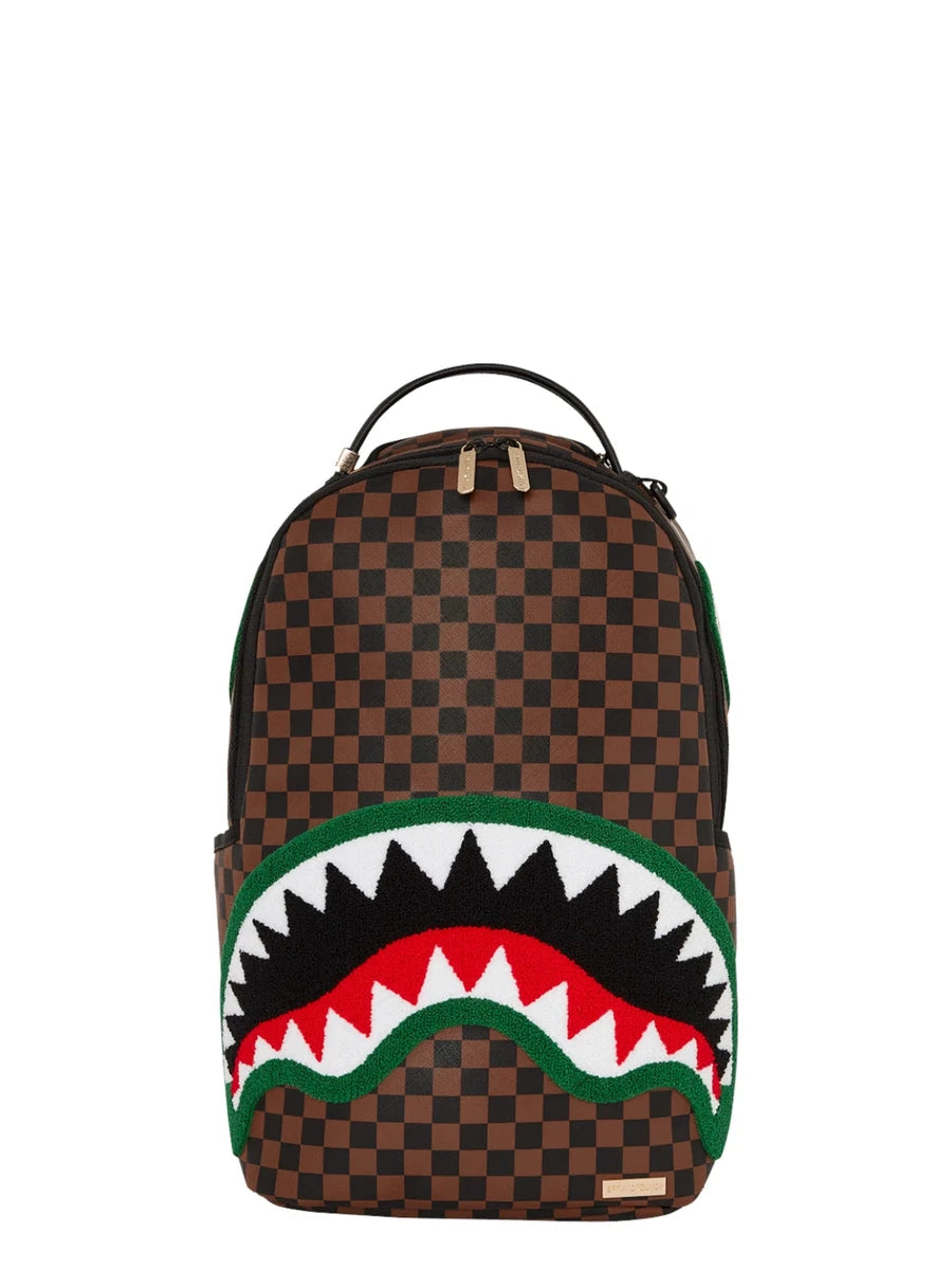 Zaino Sprayground Chenille Sip Backpack Marrone-Sprayground-Zaini-Vittorio Citro Boutique