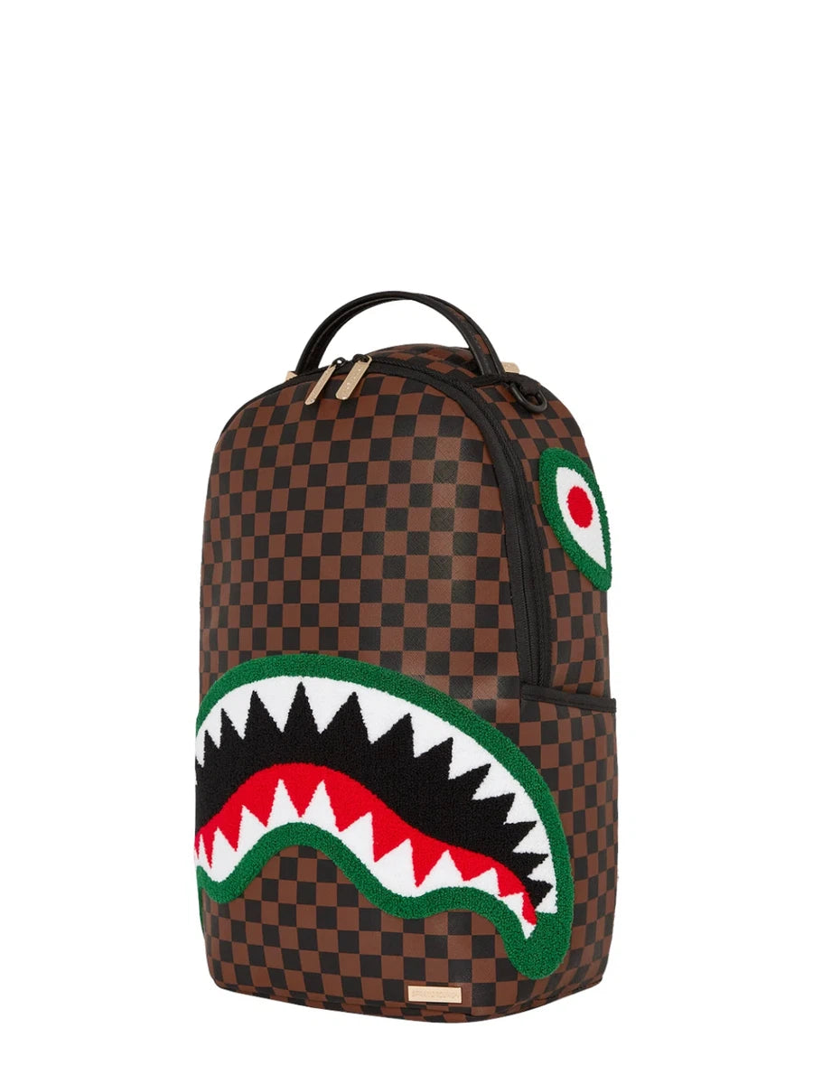 Zaino Sprayground Chenille Sip Backpack Marrone-Sprayground-Zaini-Vittorio Citro Boutique