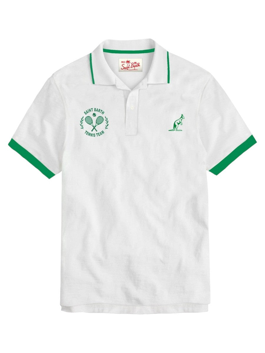 Polo Saint Barth "Beverly Hills Tennis Team"-Mc2 Saint Barth-Polo-Vittorio Citro Boutique