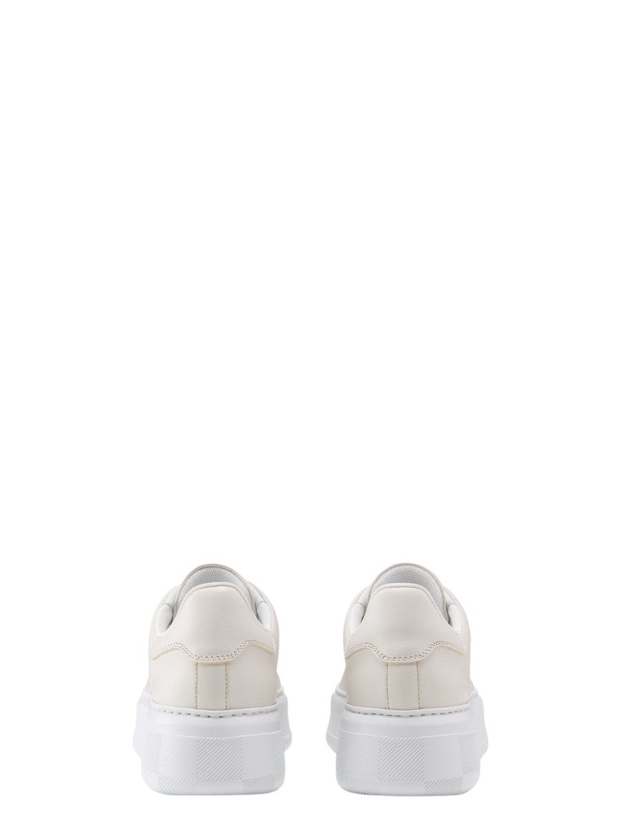 Sneakers Chunky Court in Pelle con Microforature-Woolrich-Sneakers-Vittorio Citro Boutique