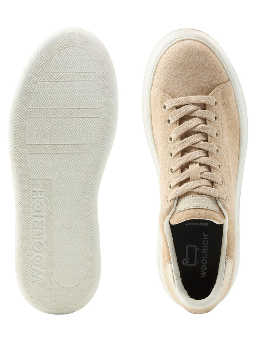 Sneakers Chunky Court in pelle scamosciata-Woolrich-Sneakers-Vittorio Citro Boutique