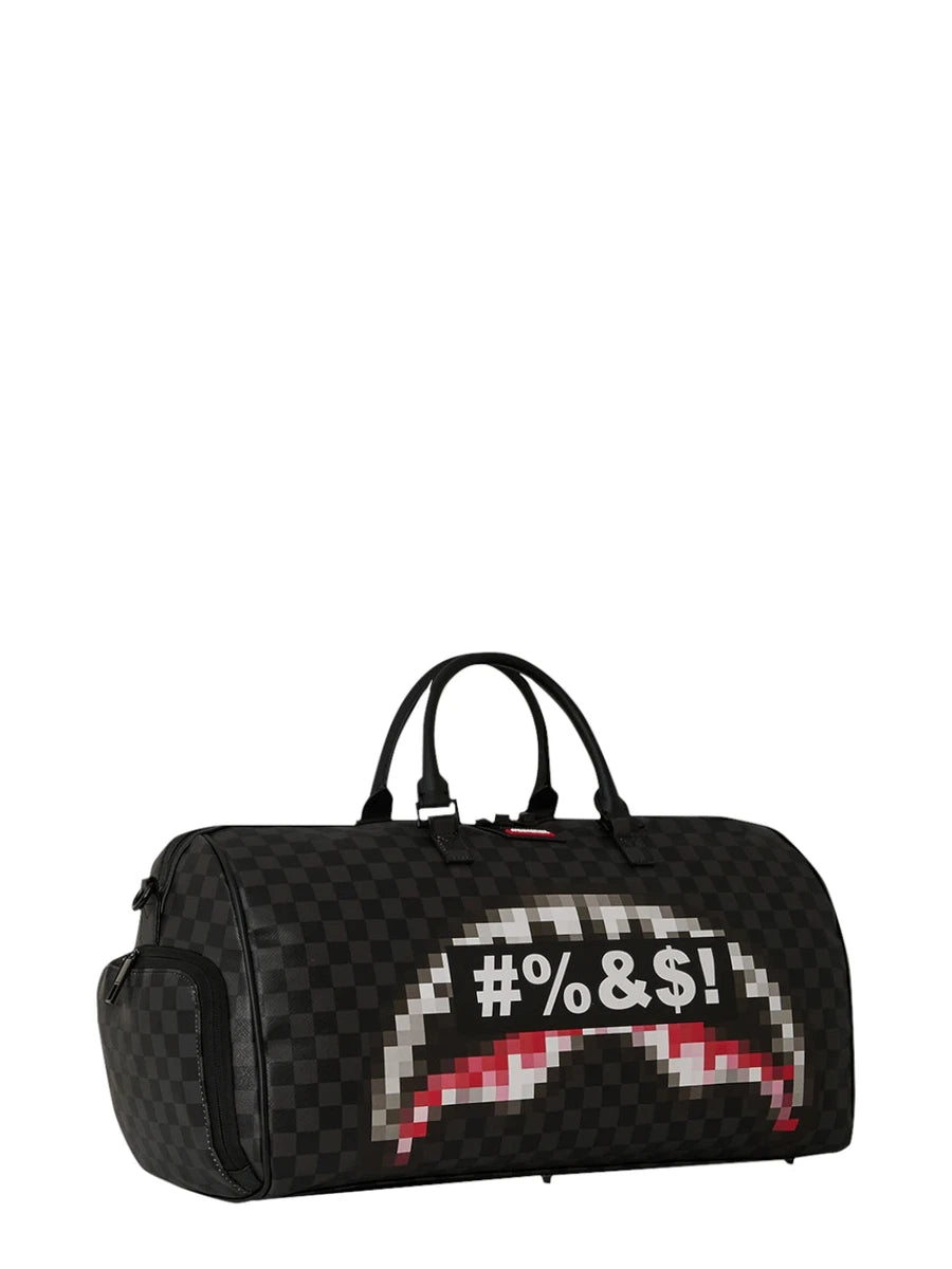 Borsone Sprayground Censored Duffle Nero-Sprayground-BORSONI-Vittorio Citro Boutique