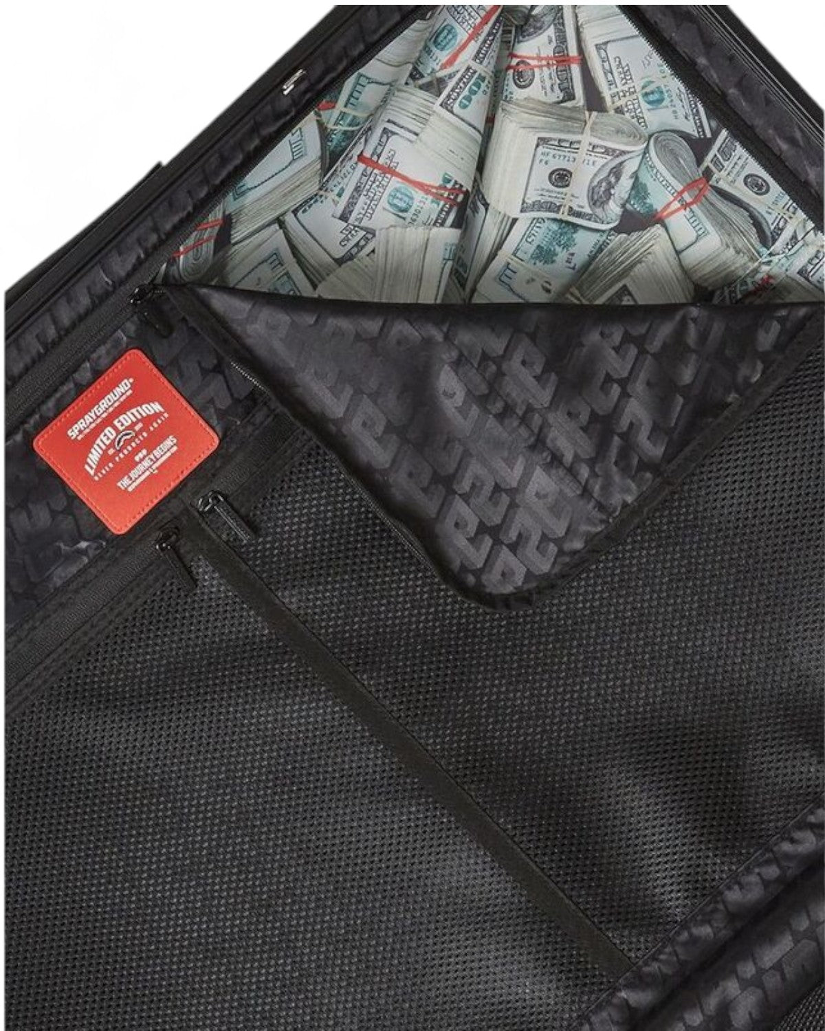 spritz grey check carryon full size-Valigie-Sprayground-Vittorio Citro Boutique