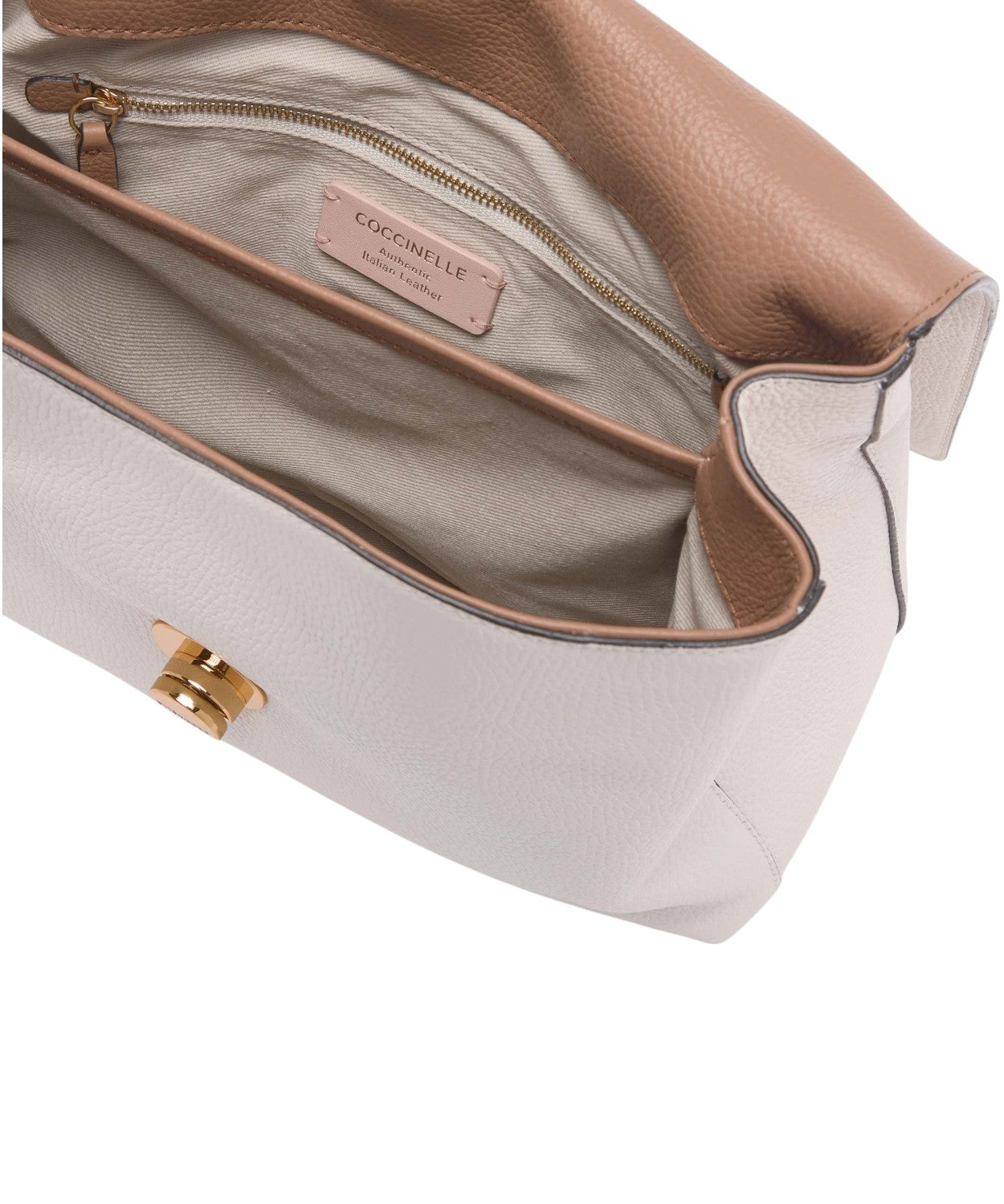 Borsa Liya Medium in Pelle con Tracolla Removibile-Coccinelle-Borse a spalla-Vittorio Citro Boutique