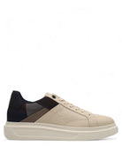 Sneakers in Pelle e Tessuto Beige Multicolore-Harmont&Blaine-Sneakers-Vittorio Citro Boutique