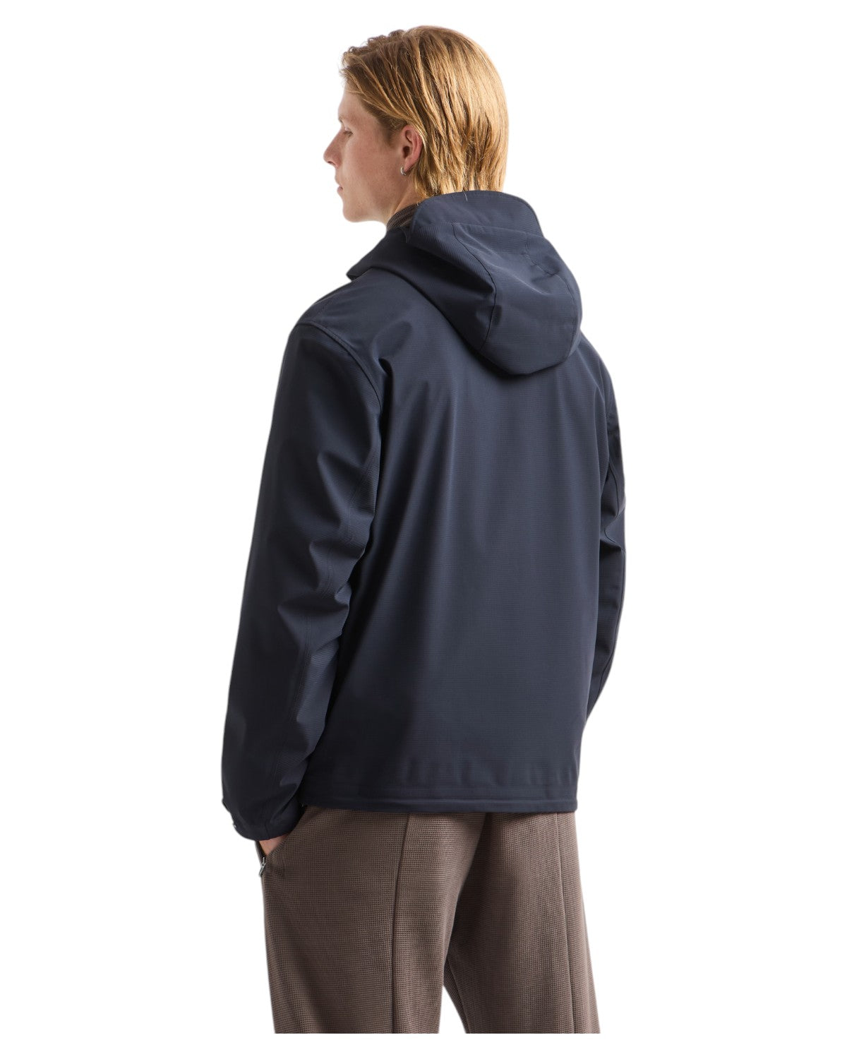 Blouson con Cappuccio in Nylon Water Repellent-Giacche-Emporio Armani-Vittorio Citro Boutique