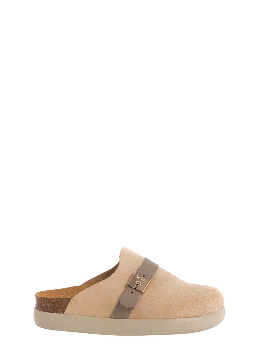 Zoccoli Camel Ivy Buckle-DR.SCHOLL-Sandali-Vittorio Citro Boutique