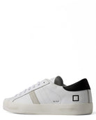 Sneakers Hill Low Calf White-Black-Sneakers-D.A.T.E.-Vittorio Citro Boutique