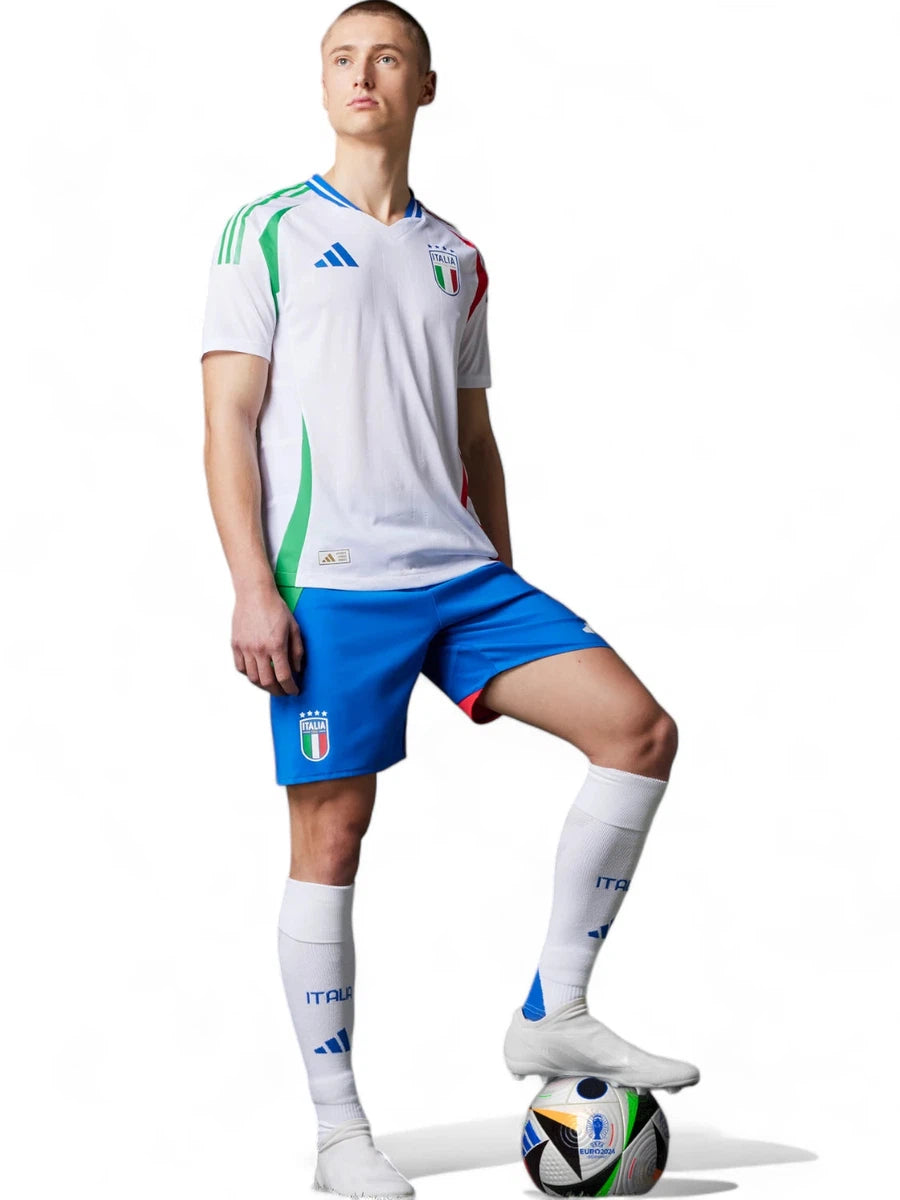 Maglia Italia Away Authentic 2024 - Ufficiale da Gioco-Adidas Originals-T-shirt-Vittorio Citro Boutique