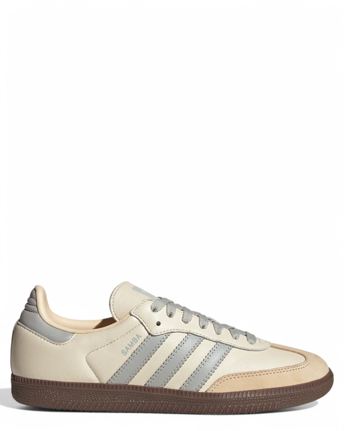 Adidas Samba OG crema e grigio-Adidas Originals-Sneakers-Vittorio Citro Boutique