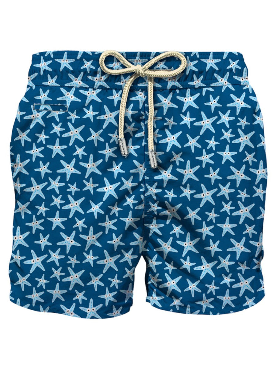 Costume da Bagno Uomo Blu | Stampa StellaMarine-Mc2 Saint Barth-Costumi da bagno-Vittorio Citro Boutique